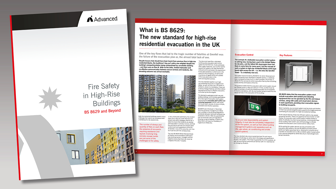 Fire Safety in High-Rise Residential Buildings – New E-Book from Advanced image